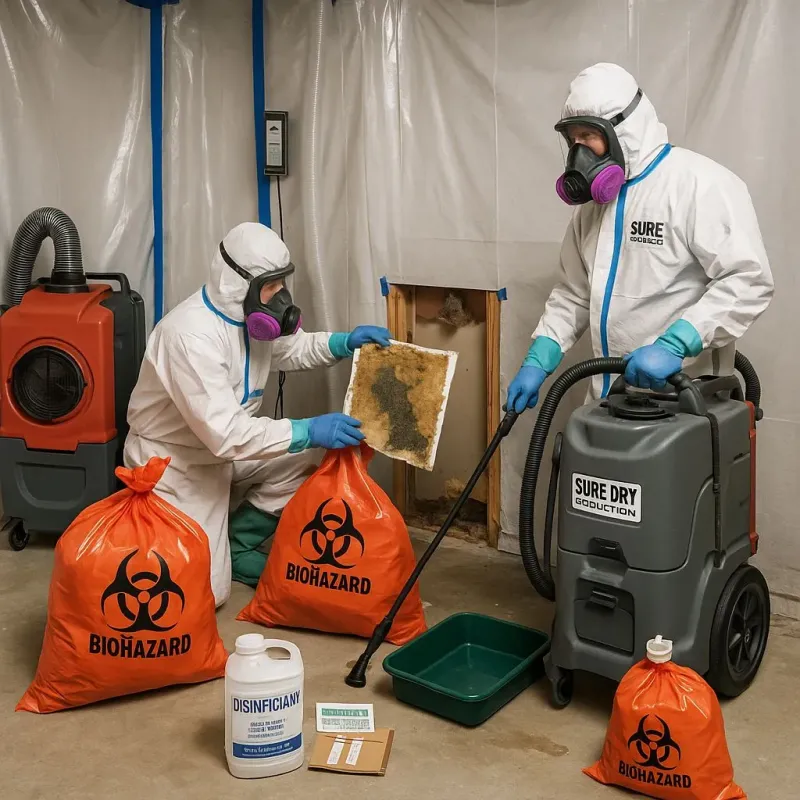 Contaminated Water Handling Protocols process in Fifth Street, TX